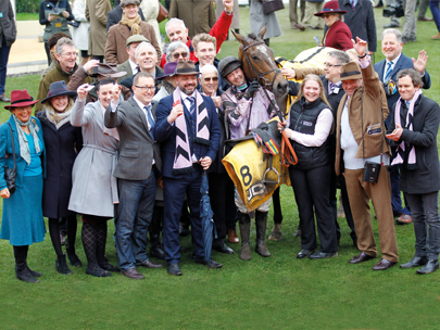 Pentland Hills and Owners at the Cheltenham Festival