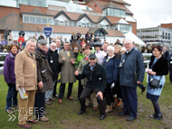 Owners with Paul Nicholls, Sound Investment and Sam Twiston-Davies - 28 February 2015