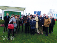 Sound Investment and owners at Newbury - 28 November 2014