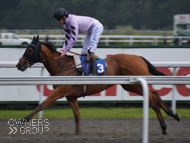 Yulong Xiongba under William Twiston-Davies at Kempton - 5 August 2015