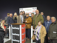 Rock Steady owners after his win at Wolverhampton - 26 November 2016
