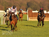 Nexius winning under Nick Scholfield at Doncaster - 11 February 2016