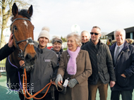 Moabit with owners at Plumpton - 10 February 2020