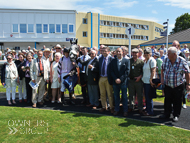 Alcala and Sam Twiston-Davies with Owners at Newton Abbot - 16 June 2017