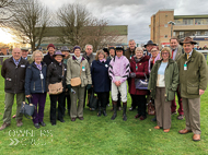 Alcala's owners with jockey Angus Cheleda at Fontwell - 23 February 2020