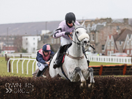 Alcala and Harry Cobden winning at Musselburgh - 3 March 2021