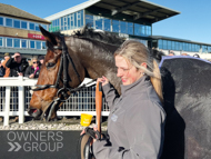 Sabrina after winning at Exeter - 20 November 2022