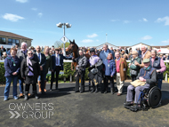 Sabrina and Owners after winning at Wincanton - 21 April 2024