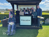 Owners after Sabrina's win at Wincanton - 21 April 2024