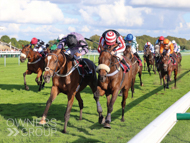 Pentland Hills winning at Haydock - 23 September 2022