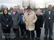 Pentland Hills' Owners with Nicky Henderson at Kempton - 14 January 2023