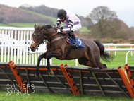 Miranda winning at Ludlow - 2 December 2020