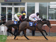 Miranda winning at Ludlow - 2 December 2020