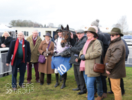 Miranda with Harry Cobden and Owners at Ludlow - 6 February 2019