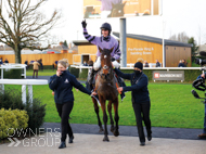 Stage Star after winning at Newbury - 29 December 2021