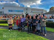 Take Your Time and owners at Newton Abbot - 21 October 2023