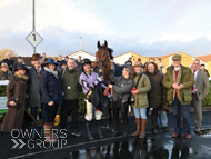 Take Your Time and Bryony Frost with owners at Wincanton - 12 December 2023