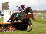 Hacker Des Places on his way to victory at Aintree - 8 April 2022