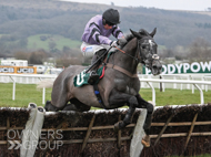 Hacker Des Places on his way to victory at Cheltenham - 28 January 2023