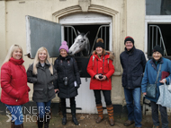 First  Folio with Owners at James Ferguson's stable visit - 28 January 2022