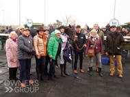 Ile de Jersey after winning at Southwell with jockey Nico de Boinville and Owners - 29 November 2022