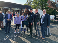 Alpine Girl and Owners at Lingfield - 6 June 2023