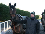 Jaramillo with assistant trainer Olly Kozak -18 January 2023