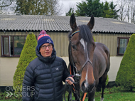 Jaramillo and trainer Warren Greatrex - 8 December 2021