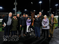 Zachary and Marco Ghiani  with owners at Chelmsford - 2 November 2023