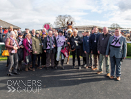 Grand Albert, Brian Hughes and owners at Bangor - 23 March 2024