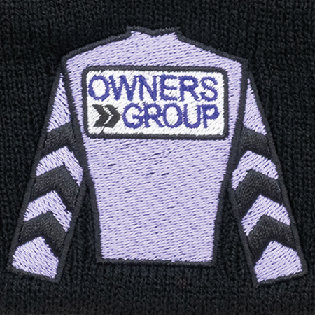 Owners Group Hat with Jockey Silks Logo