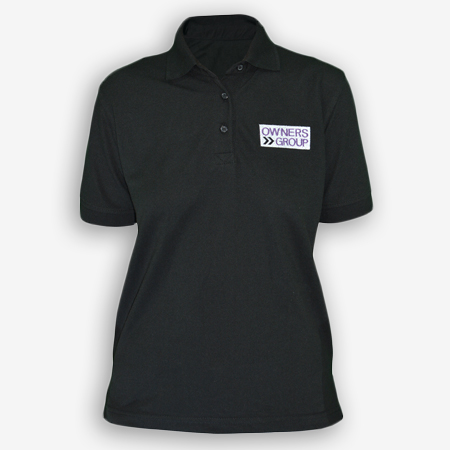 Ladies' Polo Shirt with Owners Group Logo