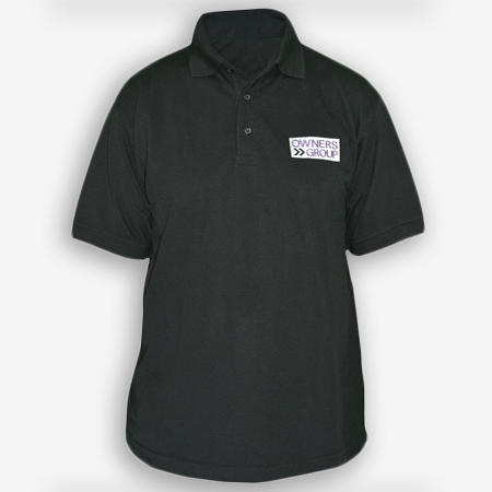 Men's Polo Shirt with Owners Group Logo