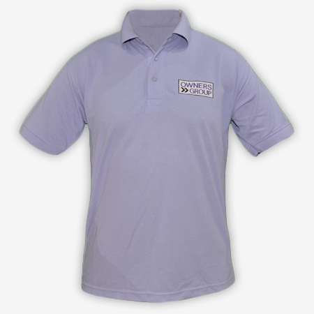 Men's Polo Shirt with Owners Group Logo