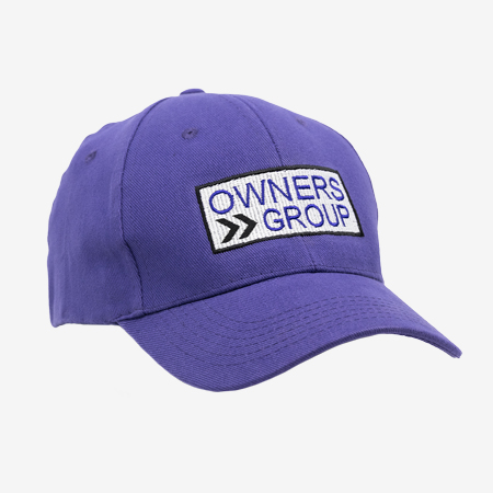 Owners Group Purple Baseball Cap