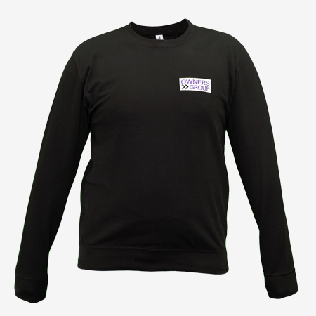 Sweatshirt with Owners Group logo